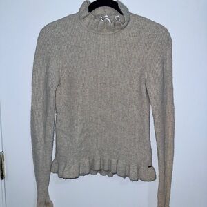 Ted Baker Cream Cowl Neck Sweater